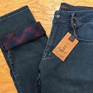 Eight X: Navy Slim Fit Jeans with Inside Ankle Print (SKU 45-1410)